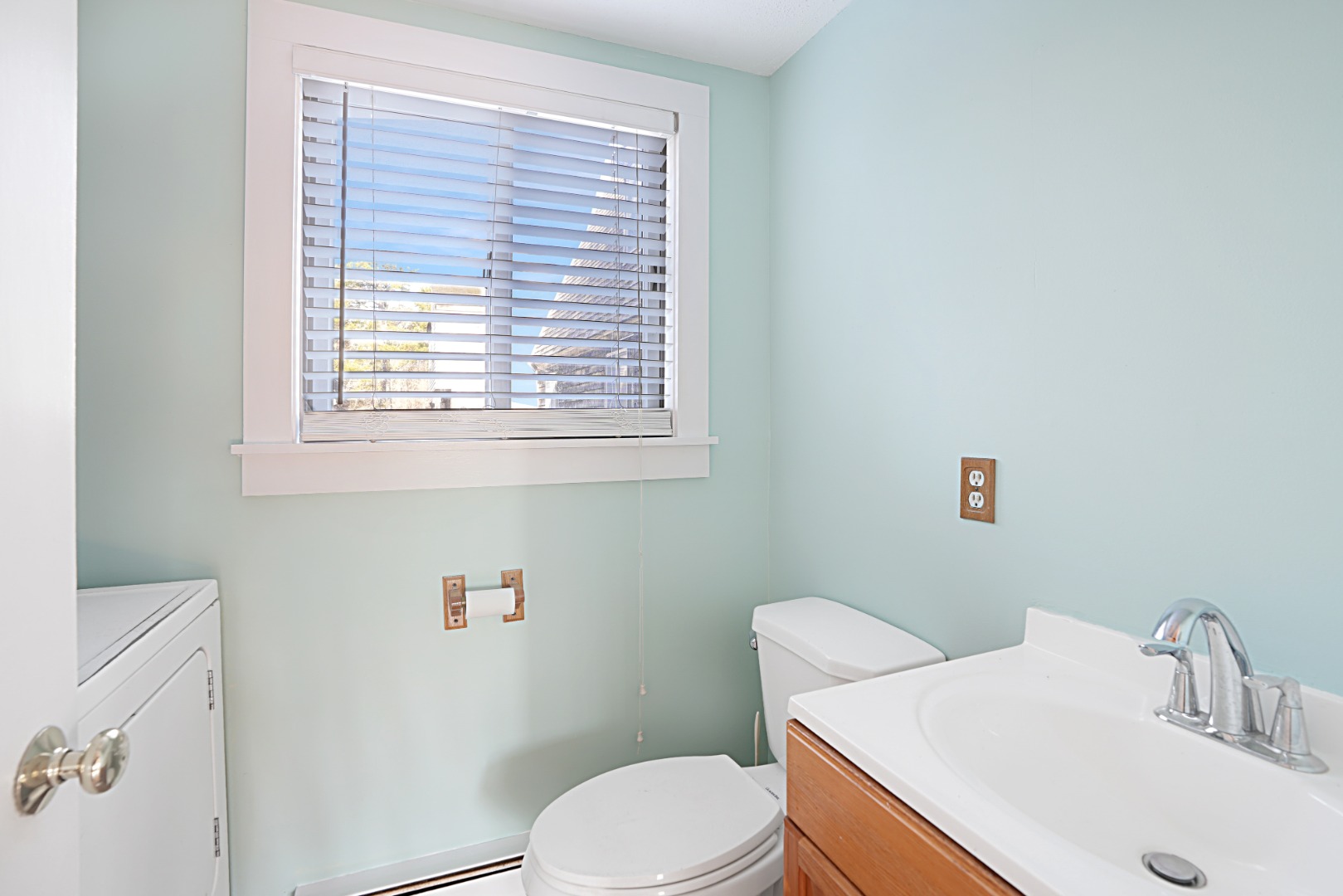 4 Quail Run Road, Unit 1 Oak Bluffs, MA 02557 - Photo 6 of 23 Half Bathroom + Laundry
