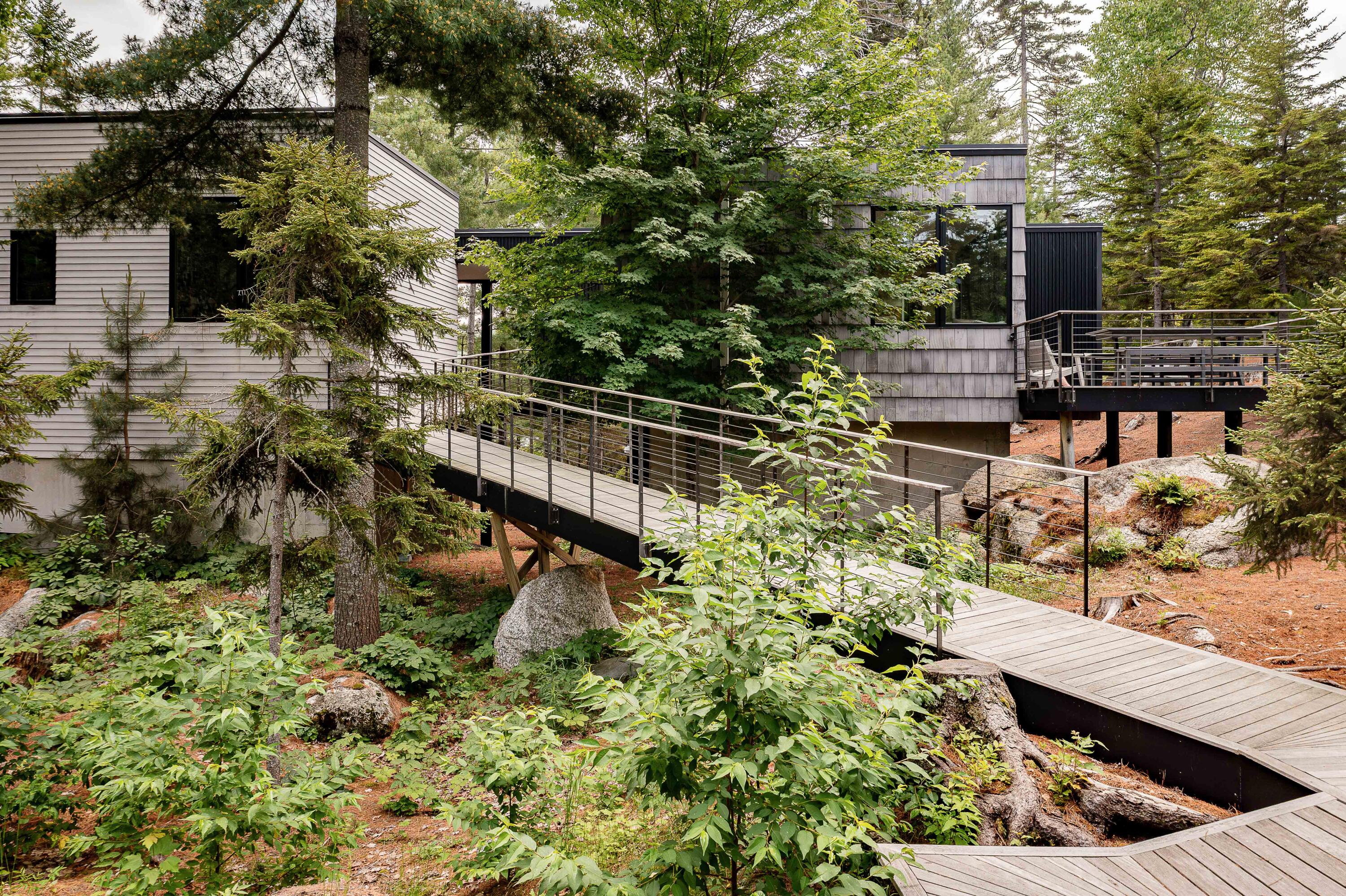 12 Moose Tuchus Point Dedham, ME 04429 - Photo 8 of 66 Walkway to Main Level