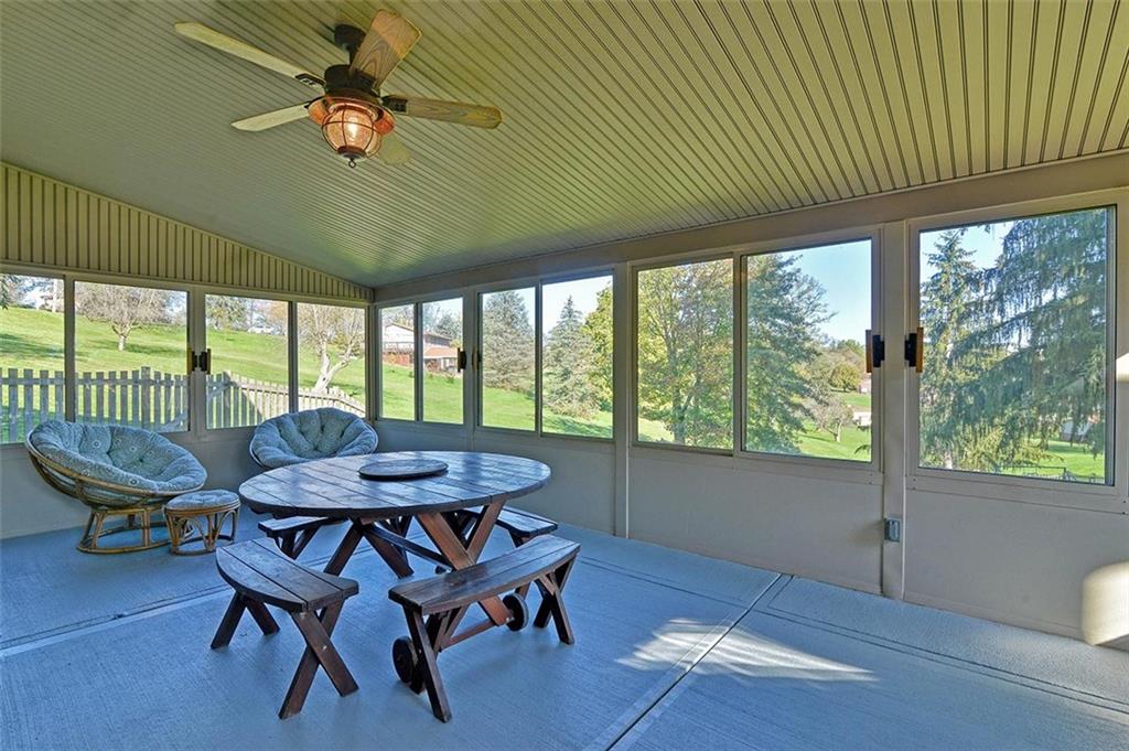 4 Locker Road Eighty Four, PA 15330 - Photo 22 of 25 a view of a dining room with furniture window and outside view