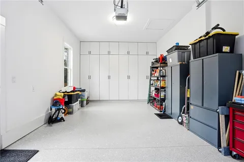 a view of storage and utility room