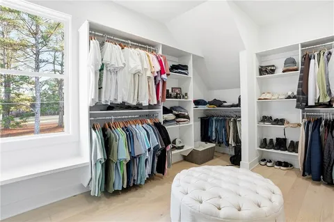 a view of a living room and entry way