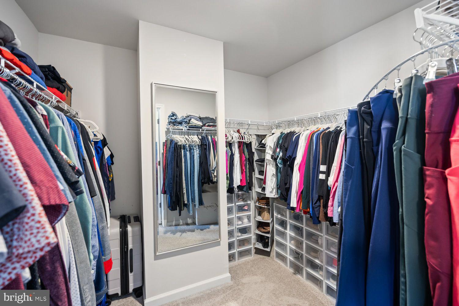 69 Sister's Farmstead Rd Mount Mount Laurel, NJ 08054 - Photo 26 of 44 a view of walk in closet with clothes