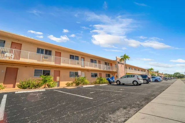 a car parked in front of a building