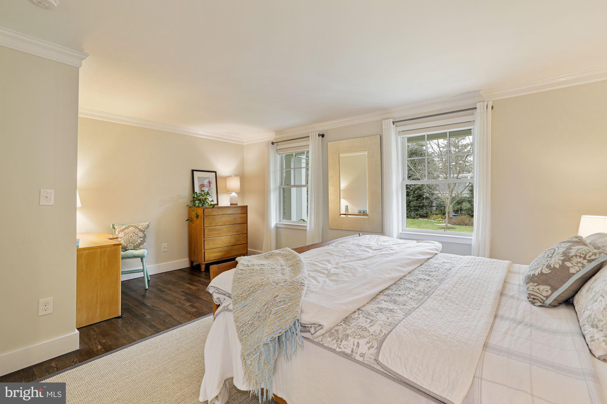 7722 Greentree Road Bethesda, MD 20817 - Photo 22 of 66 1st floor master suite views of gardens