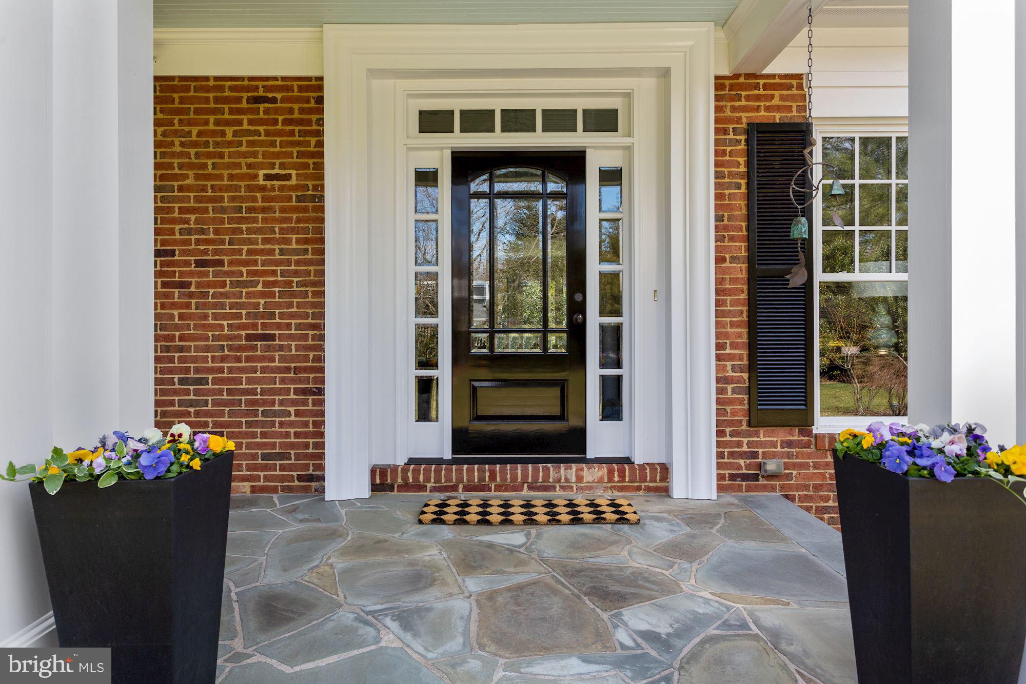 7722 Greentree Road Bethesda, MD 20817 - Photo 10 of 66 Light filled foyer & deep welcoming front porch