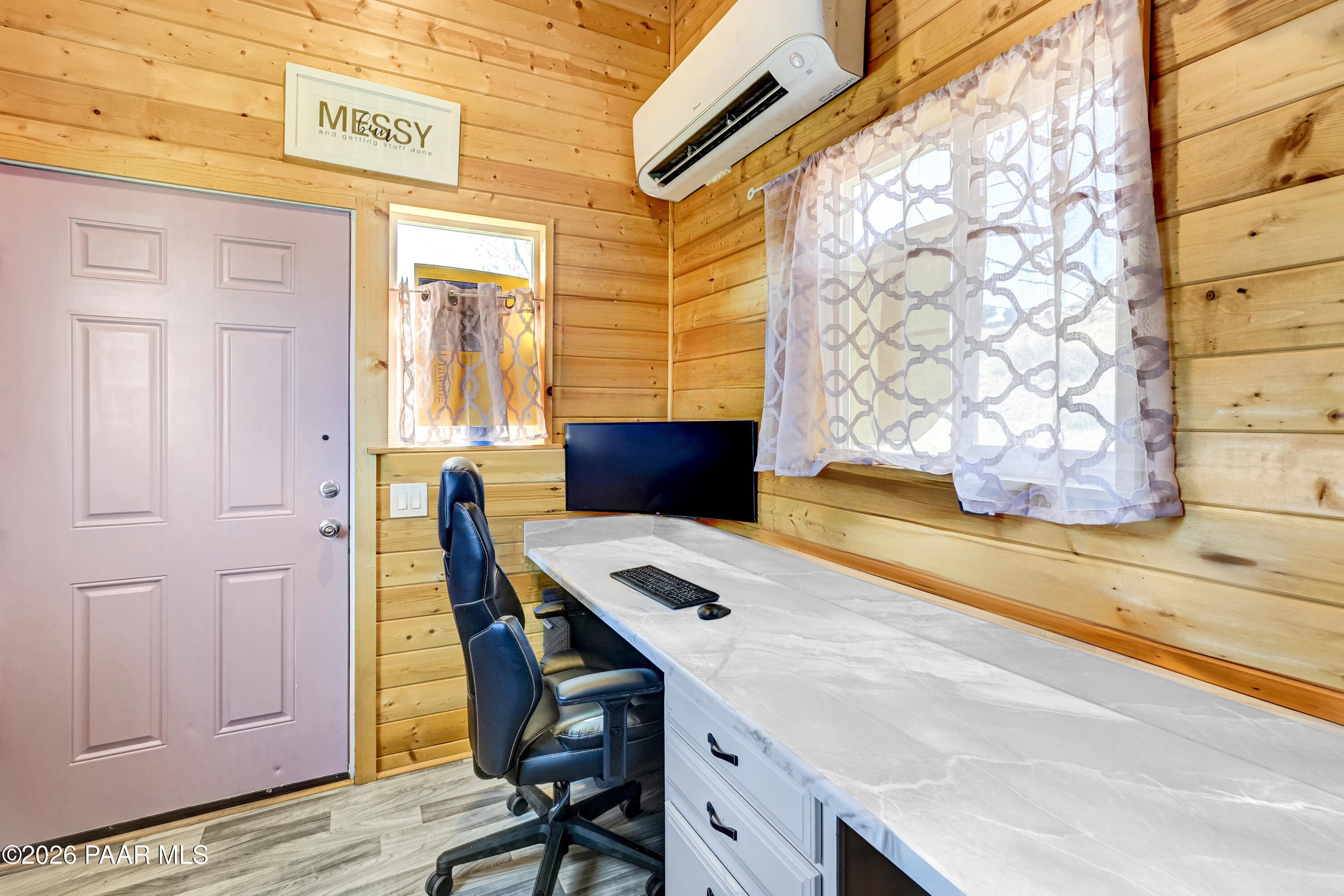 2032 Summer View Drive Prescott, AZ 86301 - Photo 16 of 17 a view of a workspace with furniture and wooden floor