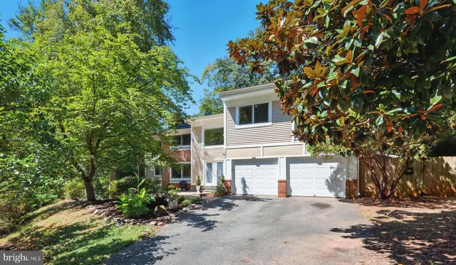 a house with a tree in front of it