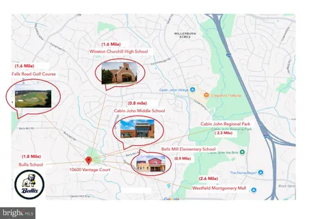 $1,350,000 | 10600 Vantage Court, Potomac, MD 20854