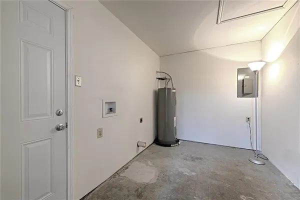 a view of empty room