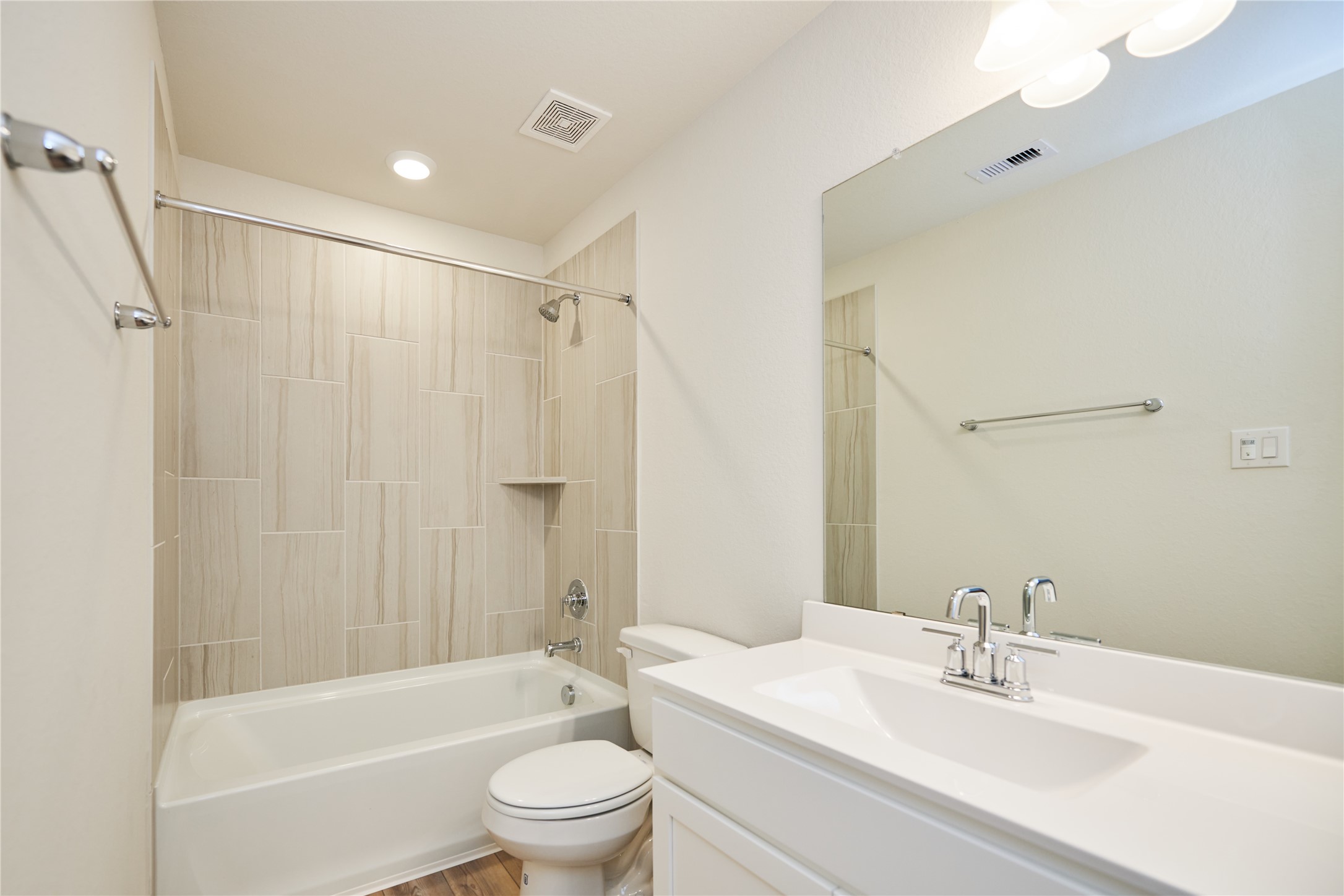 10647 Whitejacket Conroe, TX 77385 - Photo 29 of 38 a bathroom with a sink toilet and shower