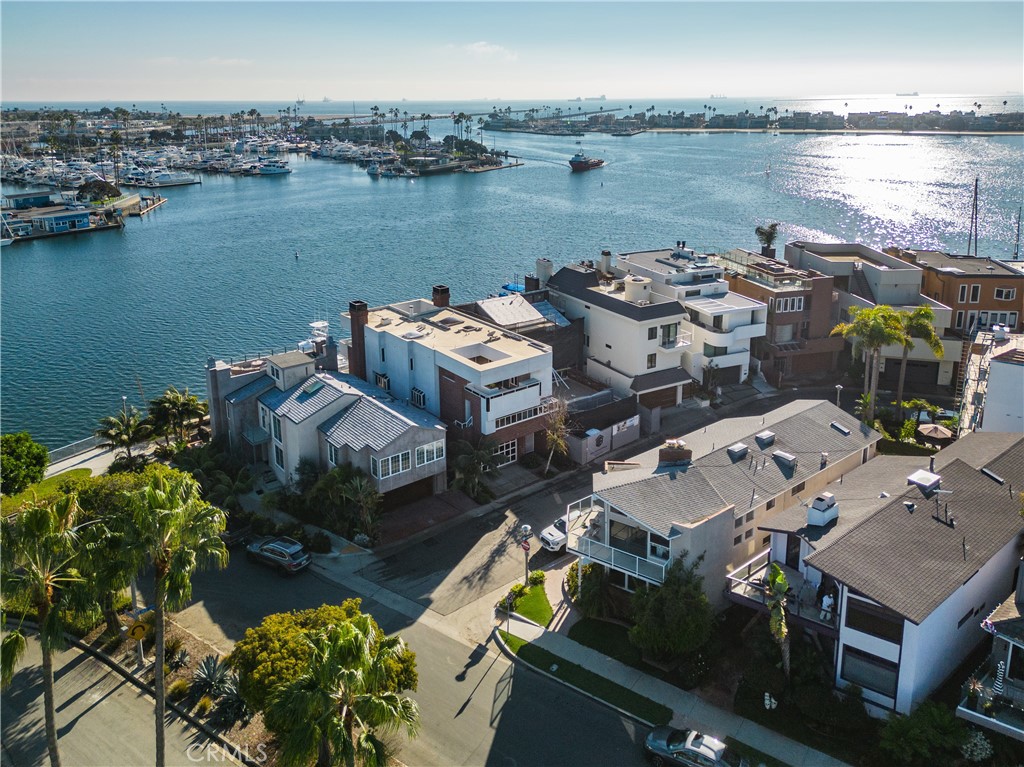 6090 Appian Way Long Beach, CA 90803 - Photo 33 of 41 an aerial view of a house with a lake view