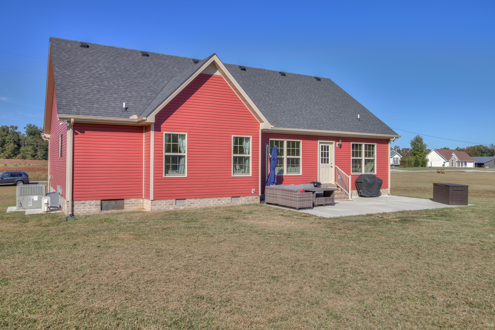 869 Jarrell Road Manchester, TN 37355 - Photo 28 of 33 a view of a house with a yard and balcony