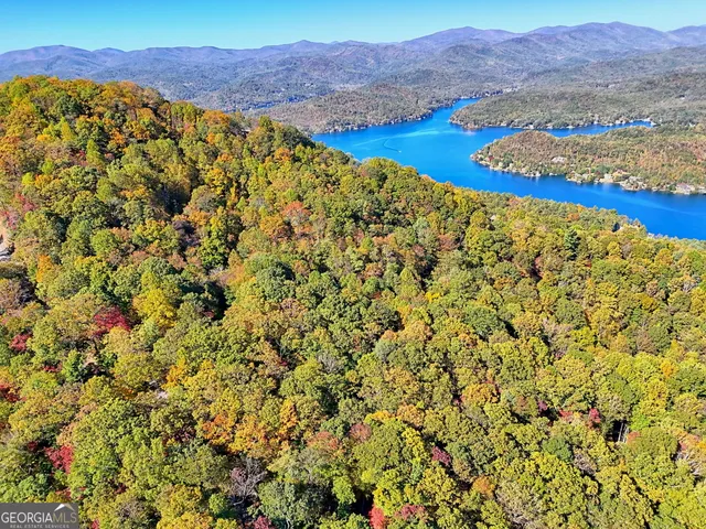 a view of an outdoor space and mountain