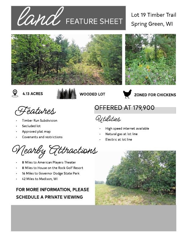 Lot19 Lot19 Timber Spring Green Spring Green, WI 53588 - Photo 11 of 22