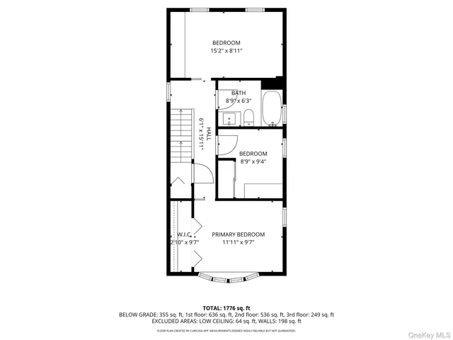 a picture of a bench in a building