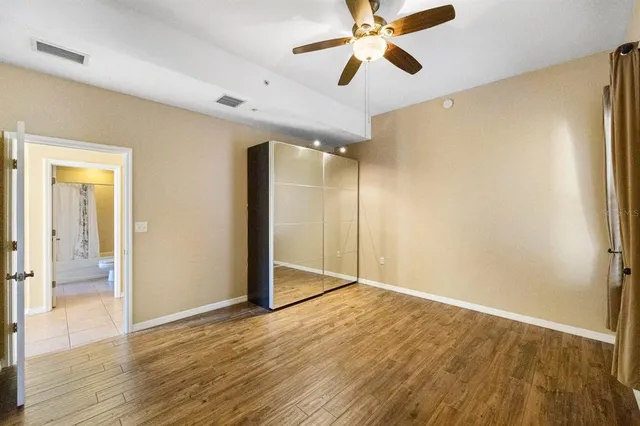 wooden floor in an empty room