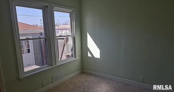 a view of an front door