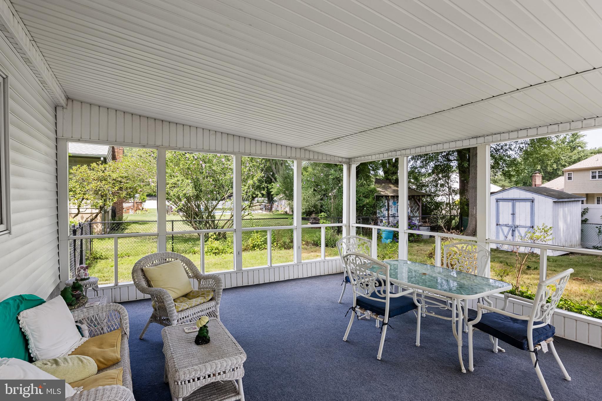 28 Elmgate Road Marlton, NJ 08053 - Photo 14 of 25 a dining room with furniture and a floor to ceiling window