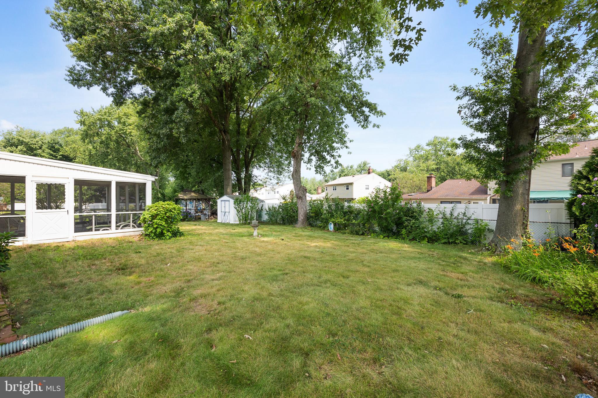 28 Elmgate Road Marlton, NJ 08053 - Photo 25 of 25 a view of a house with backyard and garden