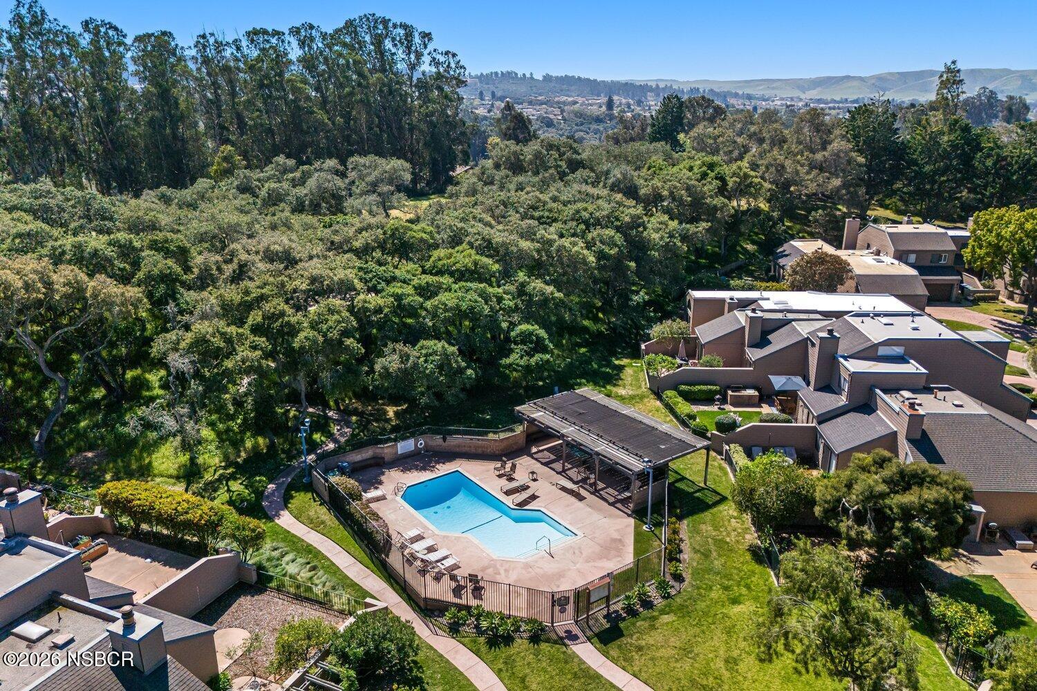 1496 Oakridge Park Road Santa Maria, CA 93455 - Photo 60 of 62 an aerial view of a house with a yard