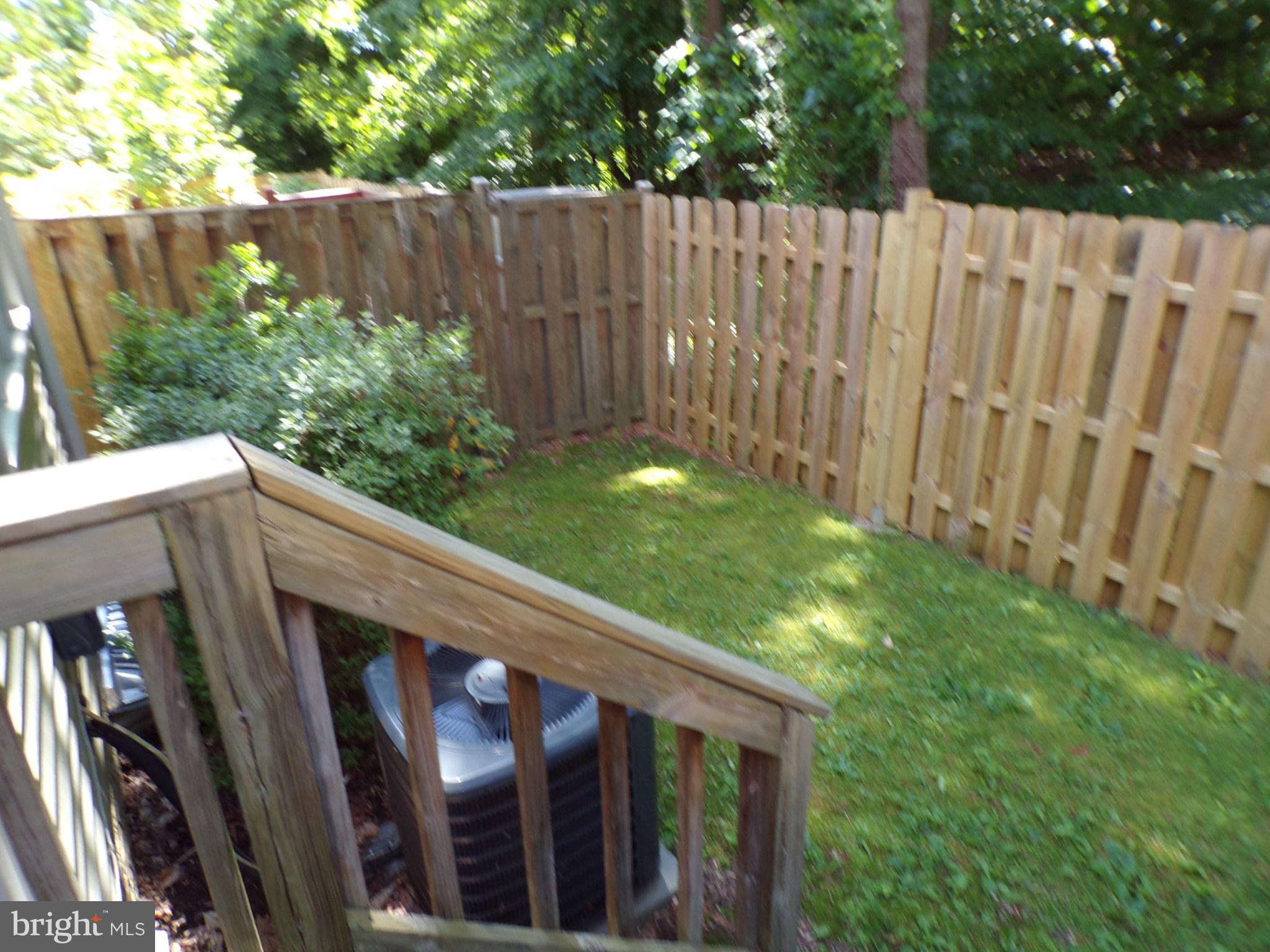 8305 Ridge Crossing Lane Springfield, VA 22152 - Photo 13 of 28 Fenced Back Yard