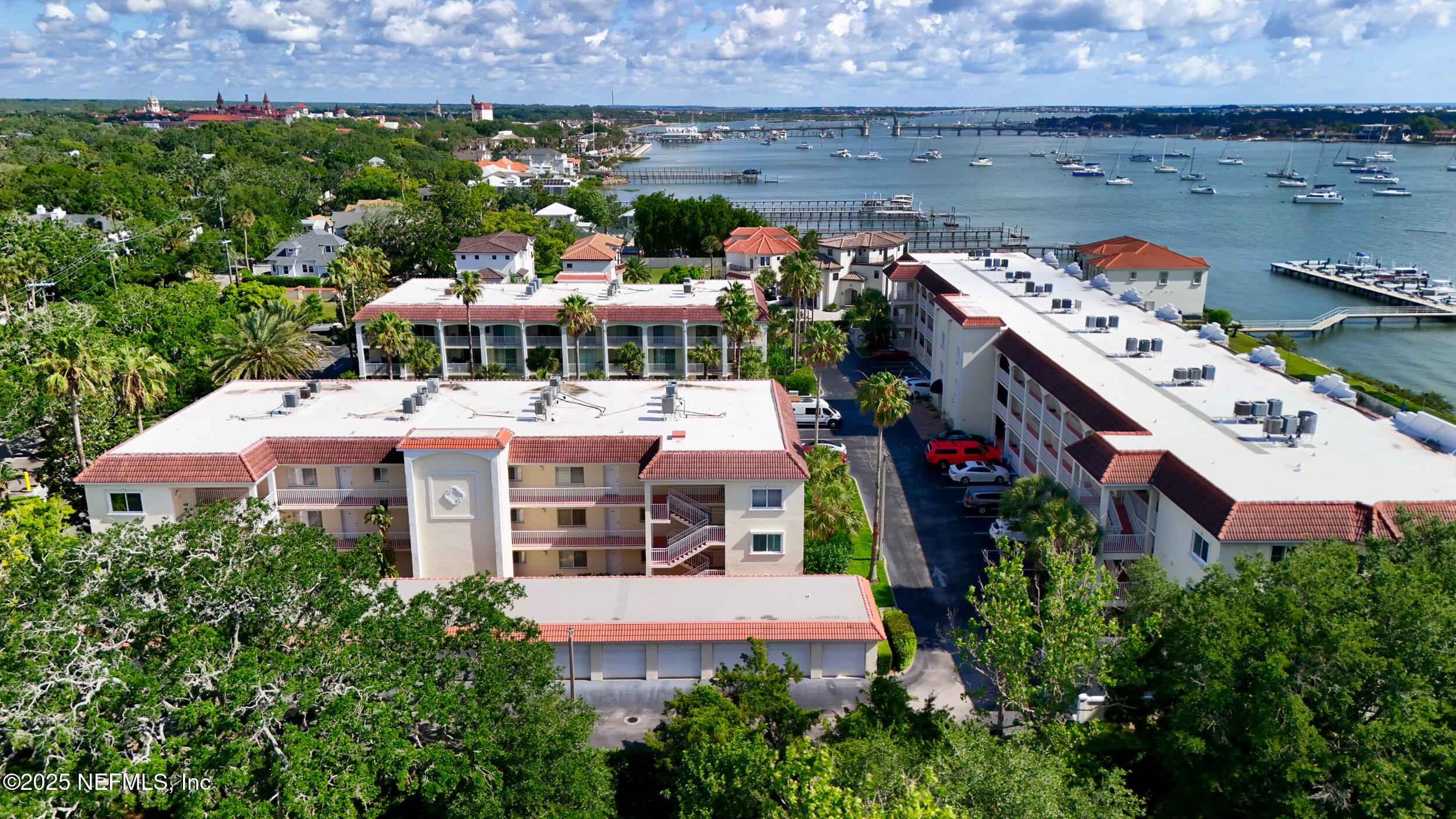 159 Marine Street, Unit 105 St. Augustine, FL 32084 - Photo 40 of 46 an aerial view of a house