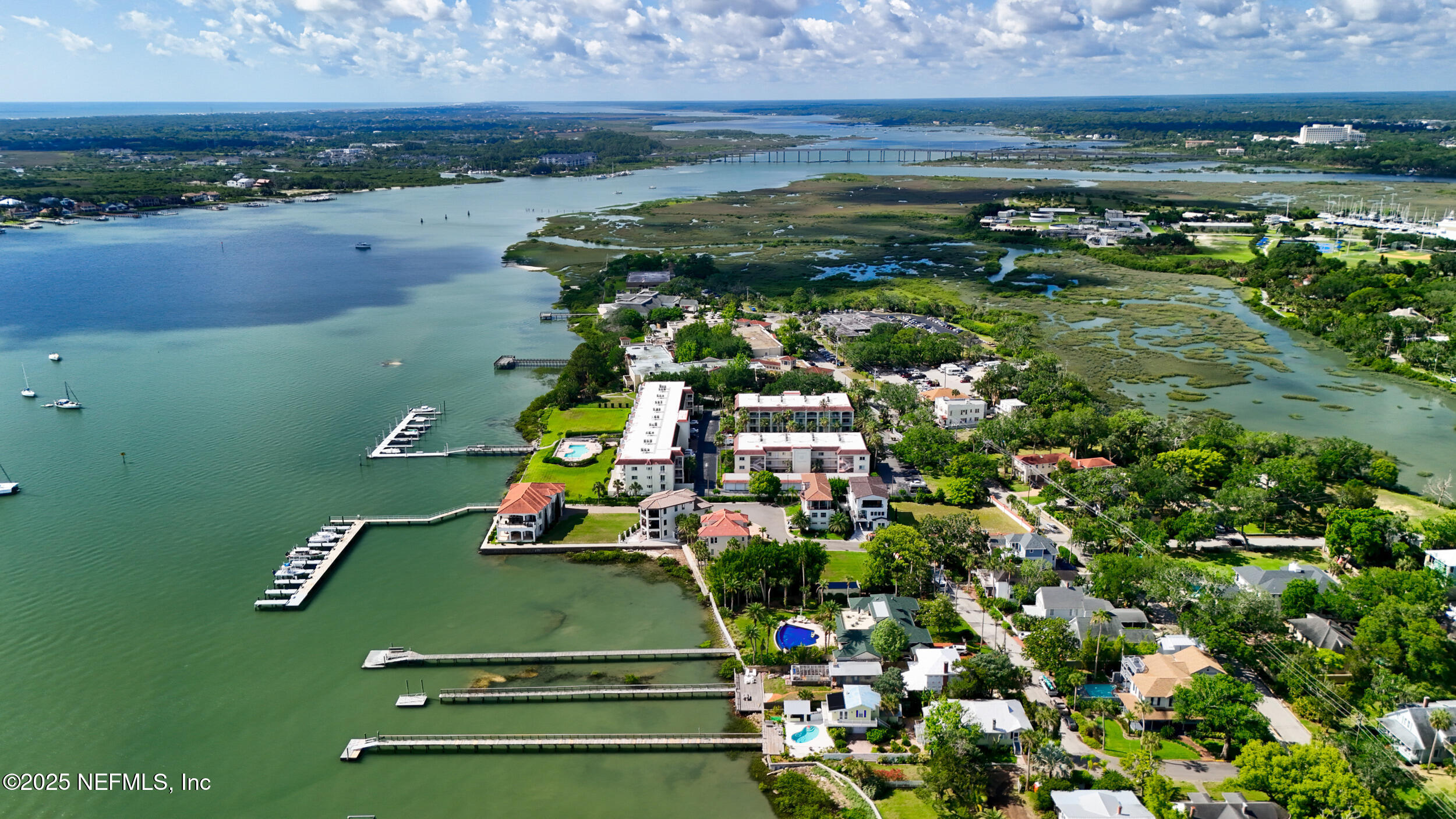 159 Marine Street, Unit 105 St. Augustine, FL 32084 - Photo 45 of 46 a view of swimming pool with a yard