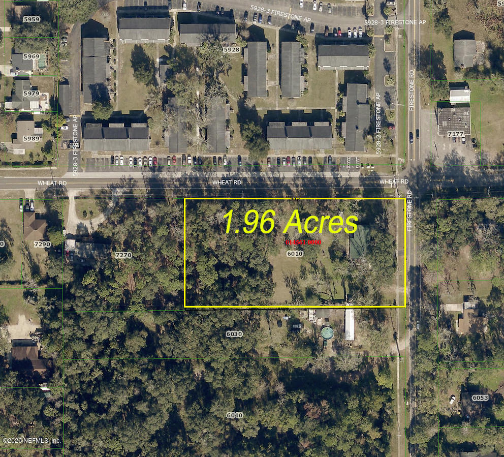 6010 Firestone Road Jacksonville, FL 32244 - Photo 20 of 20 6010 Firestone Rd Parcel Map