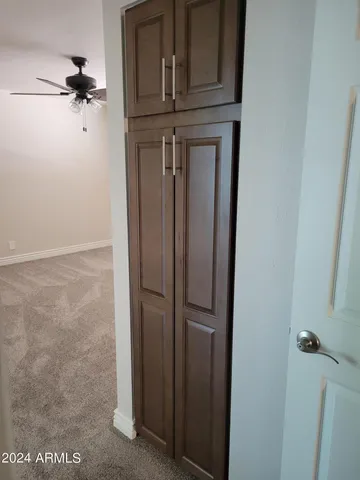 a view of a wardrobe