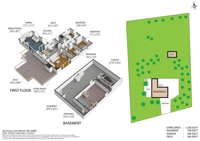 $369,000 | 38 Conary Lane, Warren, ME 04864