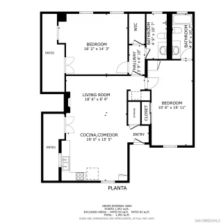 $799,999 | 3111 Ingelow Street, Unit C, San Diego, CA 92106