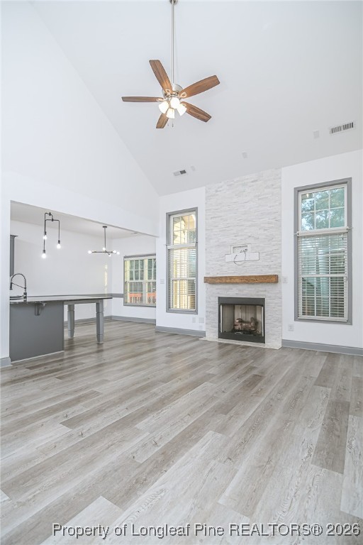 808 Mumford Road Raeford, NC 28376 - Photo 6 of 50 a view of an empty room with window and wooden floor