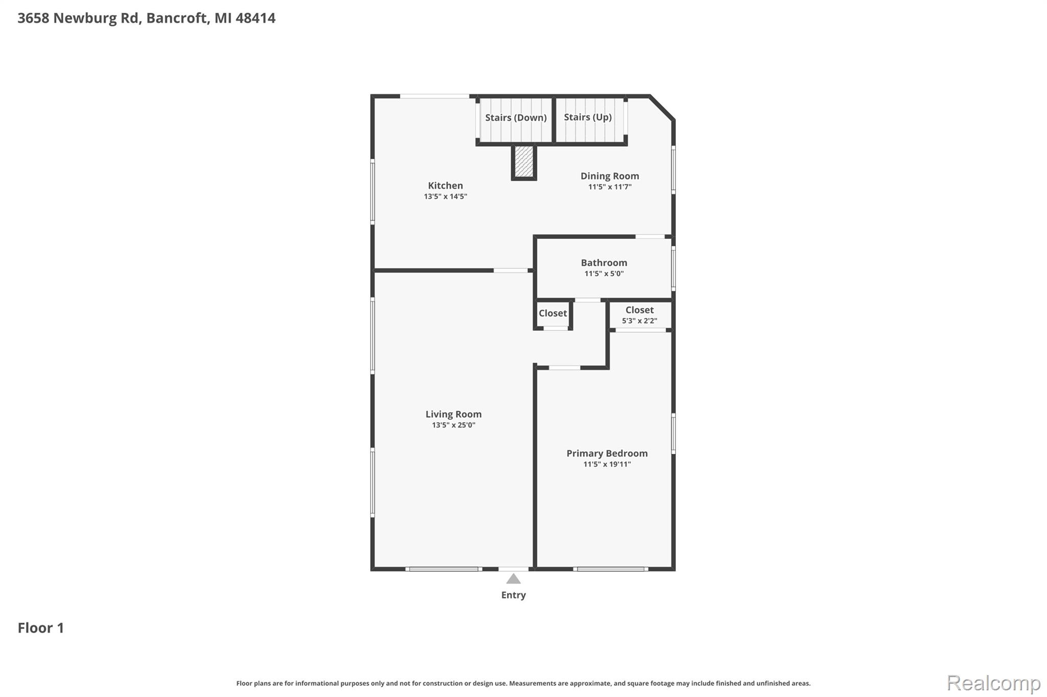 3658 Newburg Road Bancroft, MI 48414 - Photo 54 of 56 3-Floor-1.jpg