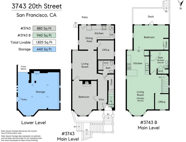 $1,645,000 | 3743 20th Street, San Francisco, CA 94110