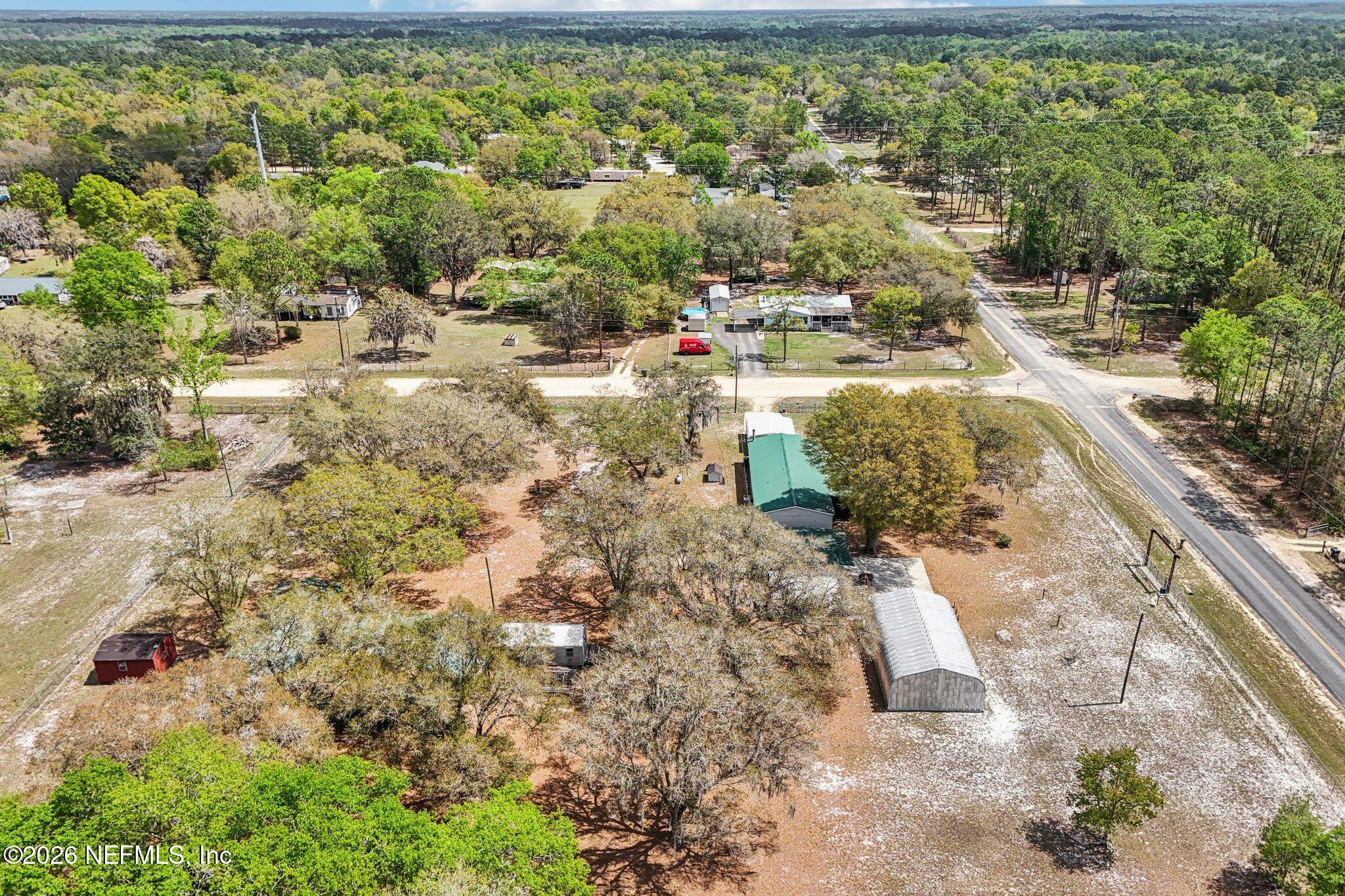 128 Sesame Street Middleburg, FL 32068 - Photo 63 of 66 Aerial- Large Private Lot- Over 2 Acres