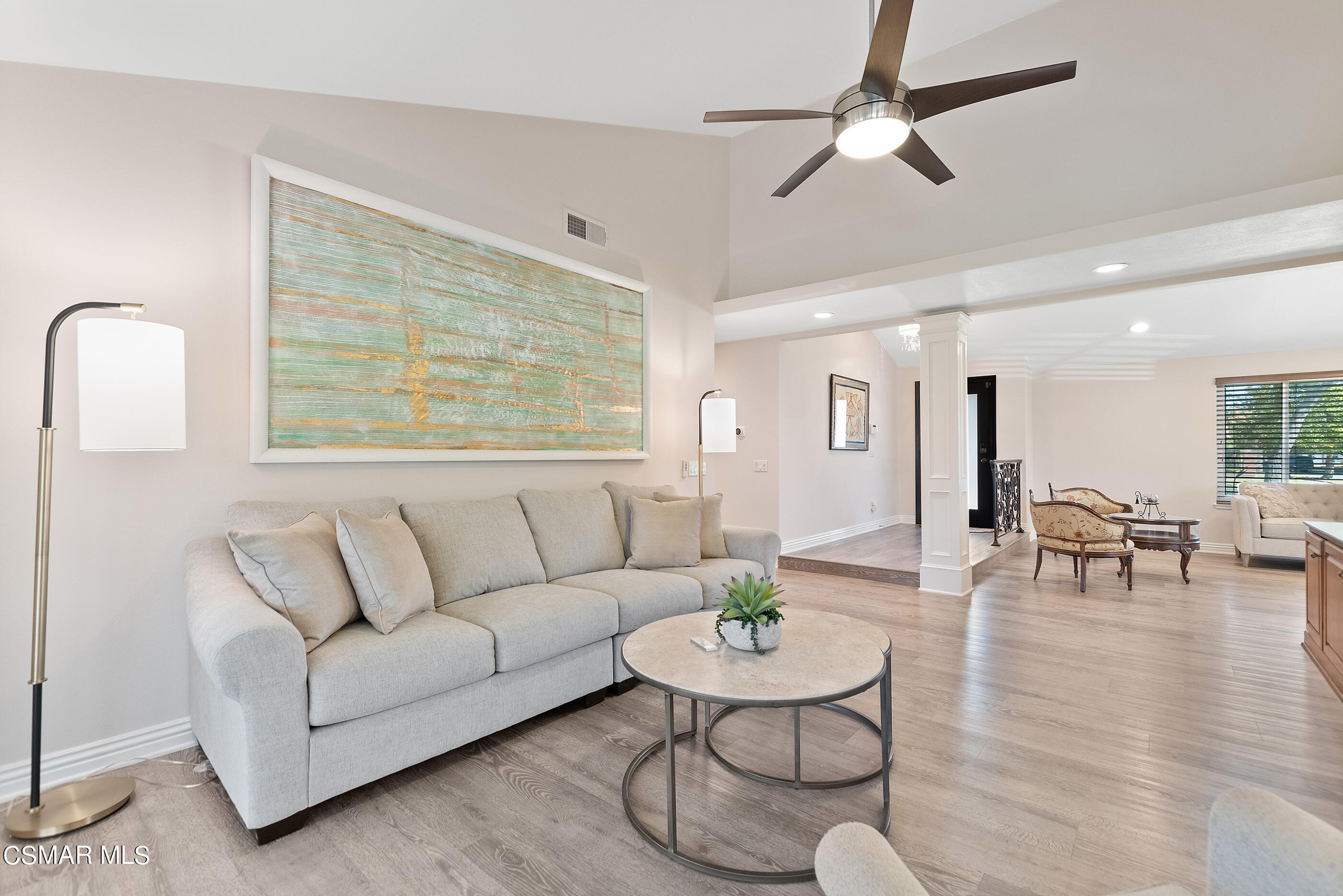2835 Topaz Avenue Simi Valley, CA 93063 - Photo 16 of 42 a living room with furniture and a large window