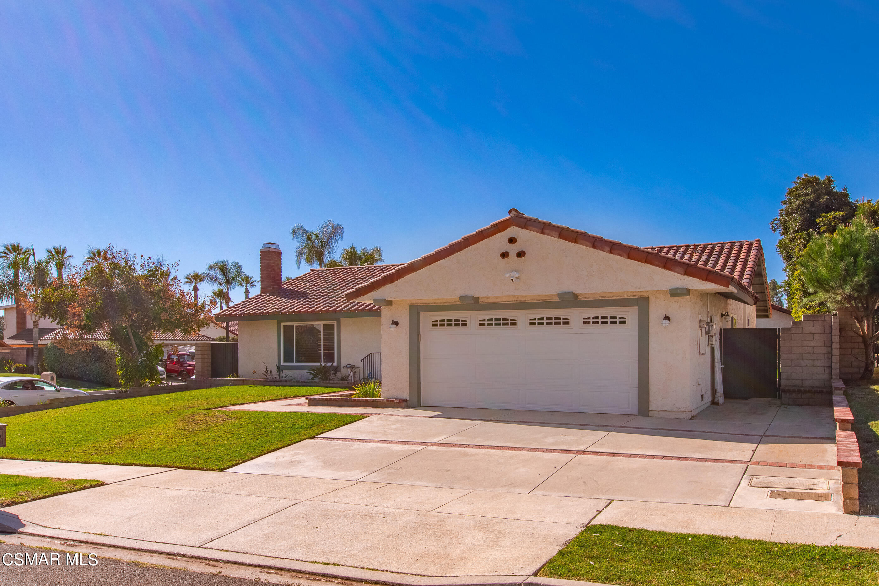 2835 Topaz Avenue Simi Valley, CA 93063 - Photo 35 of 42 a view of a house with a yard and plants