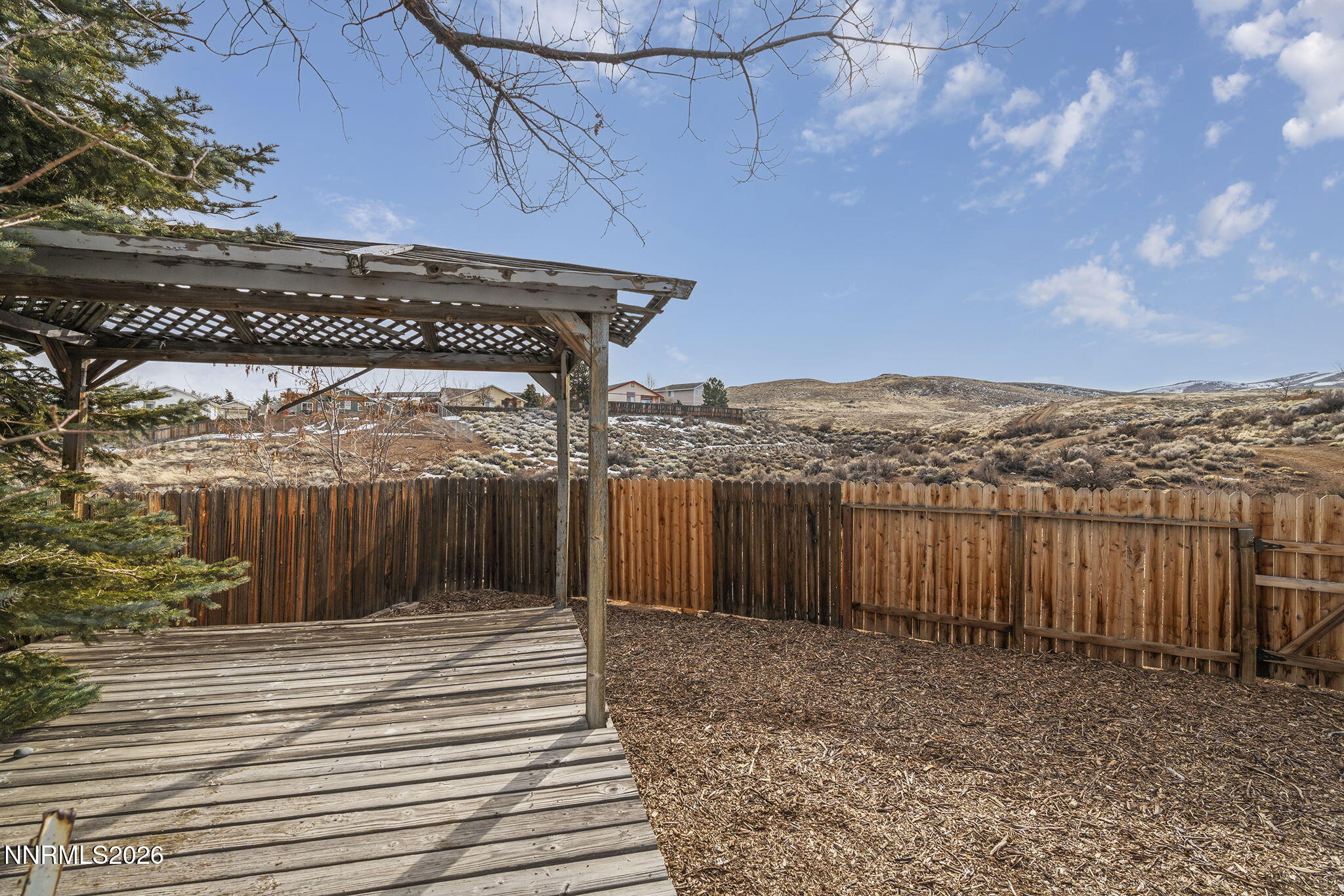 750 West Golden Valley Road Reno, NV 89506 - Photo 29 of 41 a view of a backyard of the house