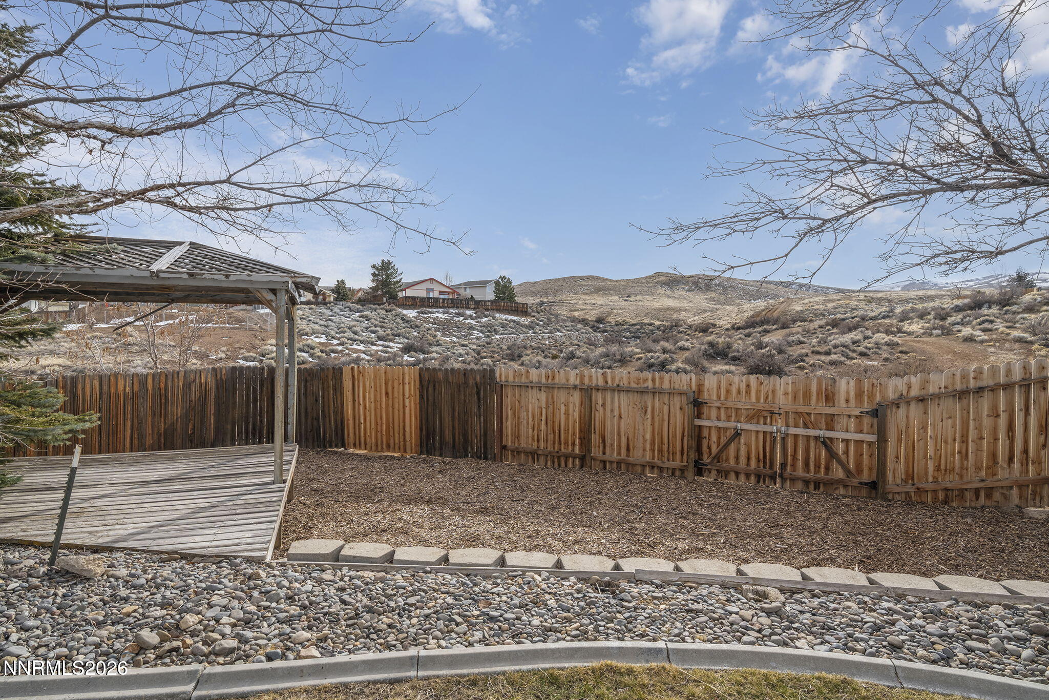 750 West Golden Valley Road Reno, NV 89506 - Photo 31 of 41 a view of a backyard
