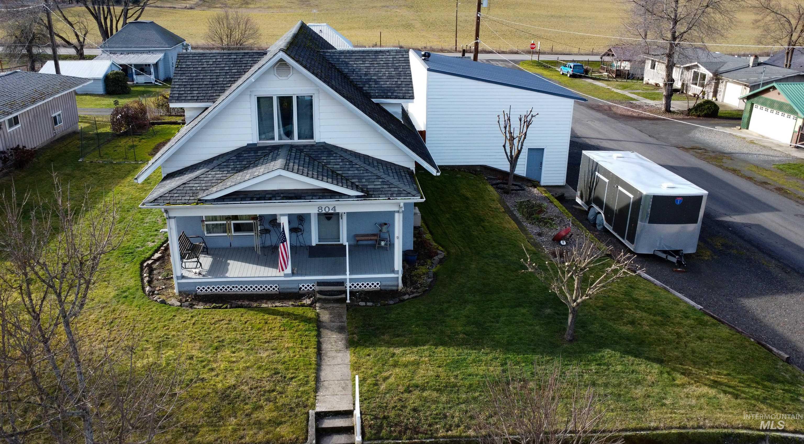 804 Maple Street Kamiah, ID 83536 - Photo 49 of 50 Aerial view of residential area