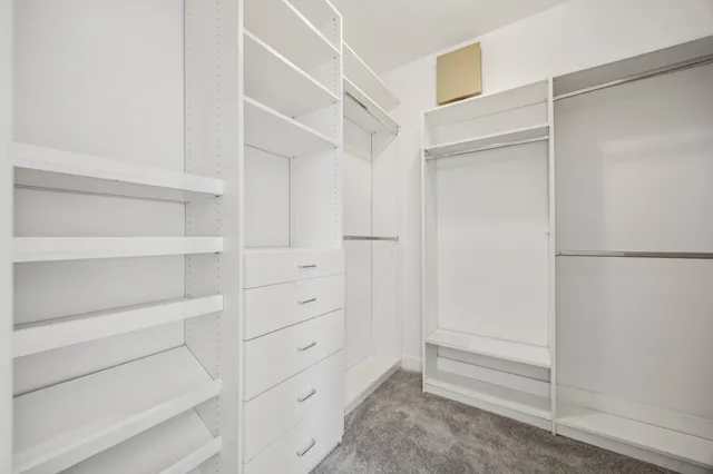 a view of walk in closet