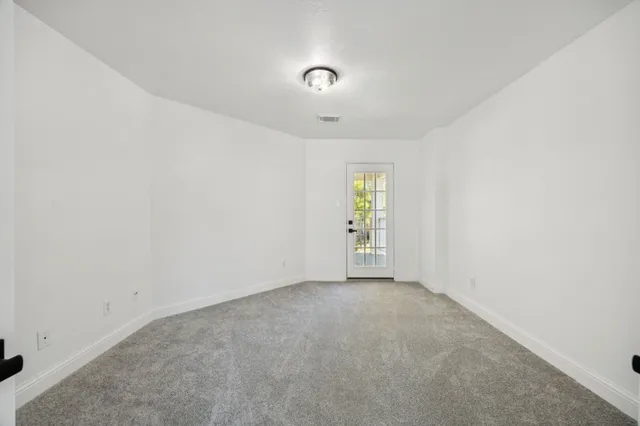 a view of an empty room with window