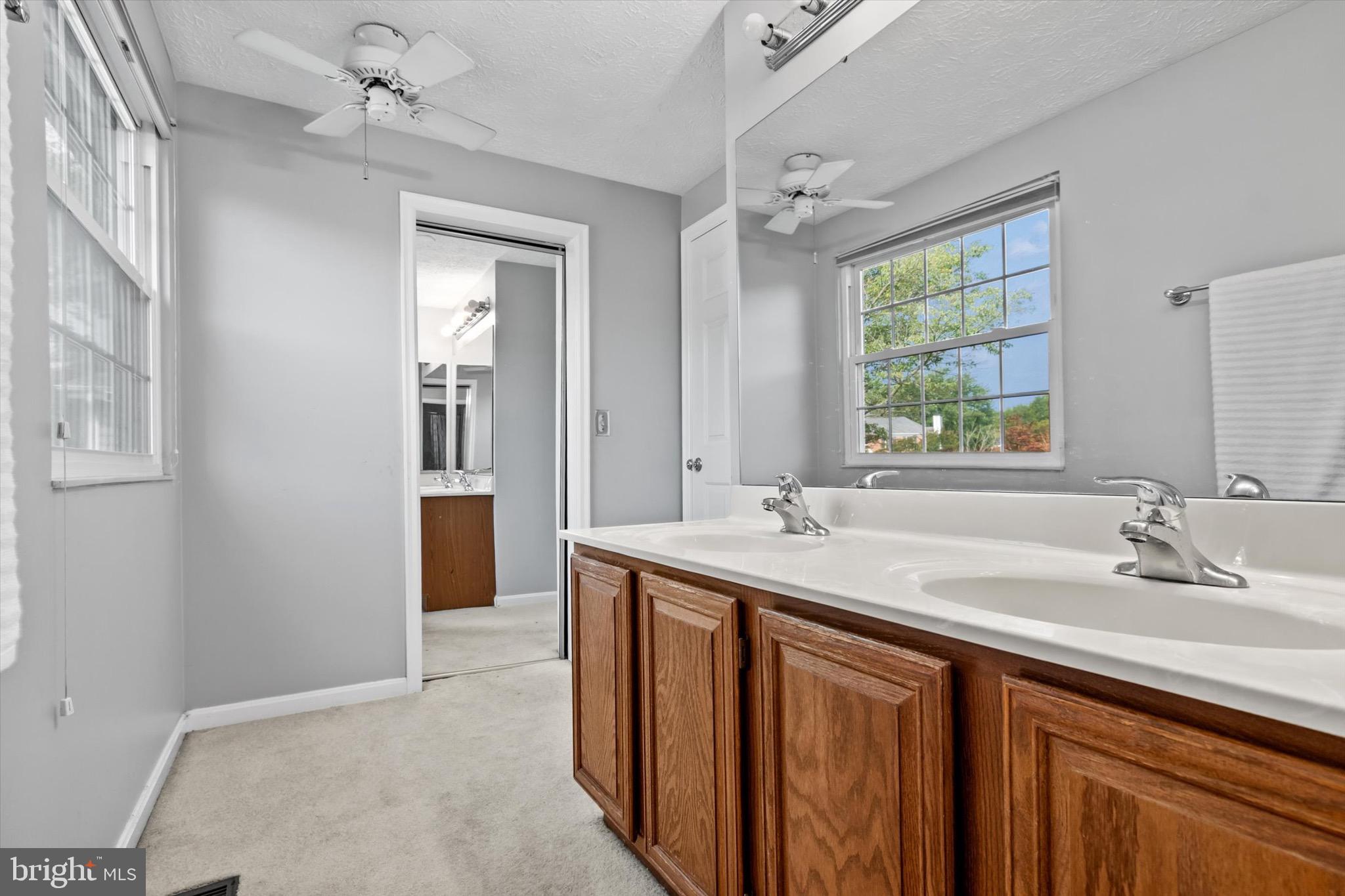 10462 Brackets Ford Circle Manassas, VA 20110 - Photo 19 of 39 a bathroom with a sink and a mirror