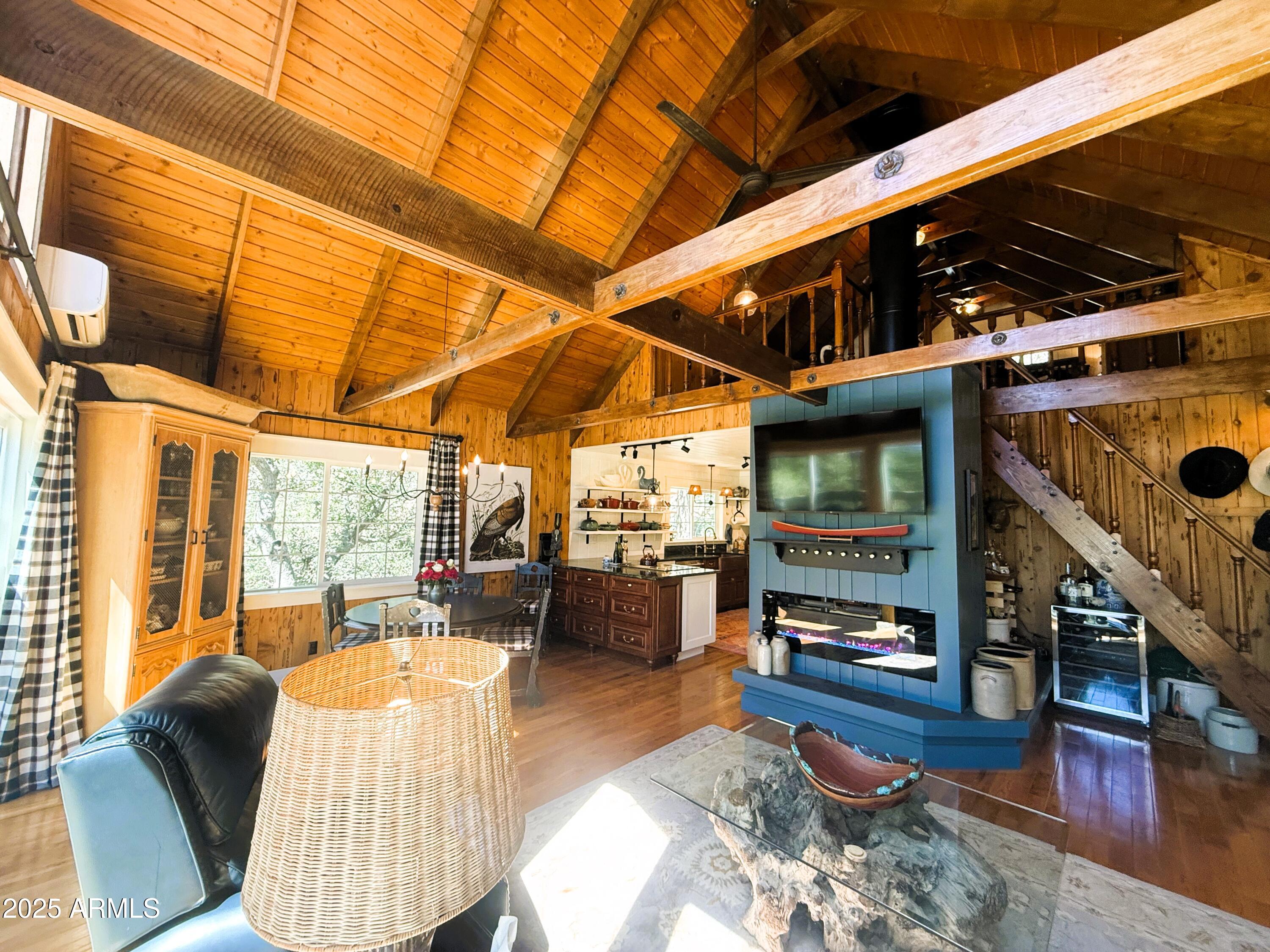 6873 Torpedo Road Crown King, AZ 86343 - Photo 23 of 43 Beautiful wood beams