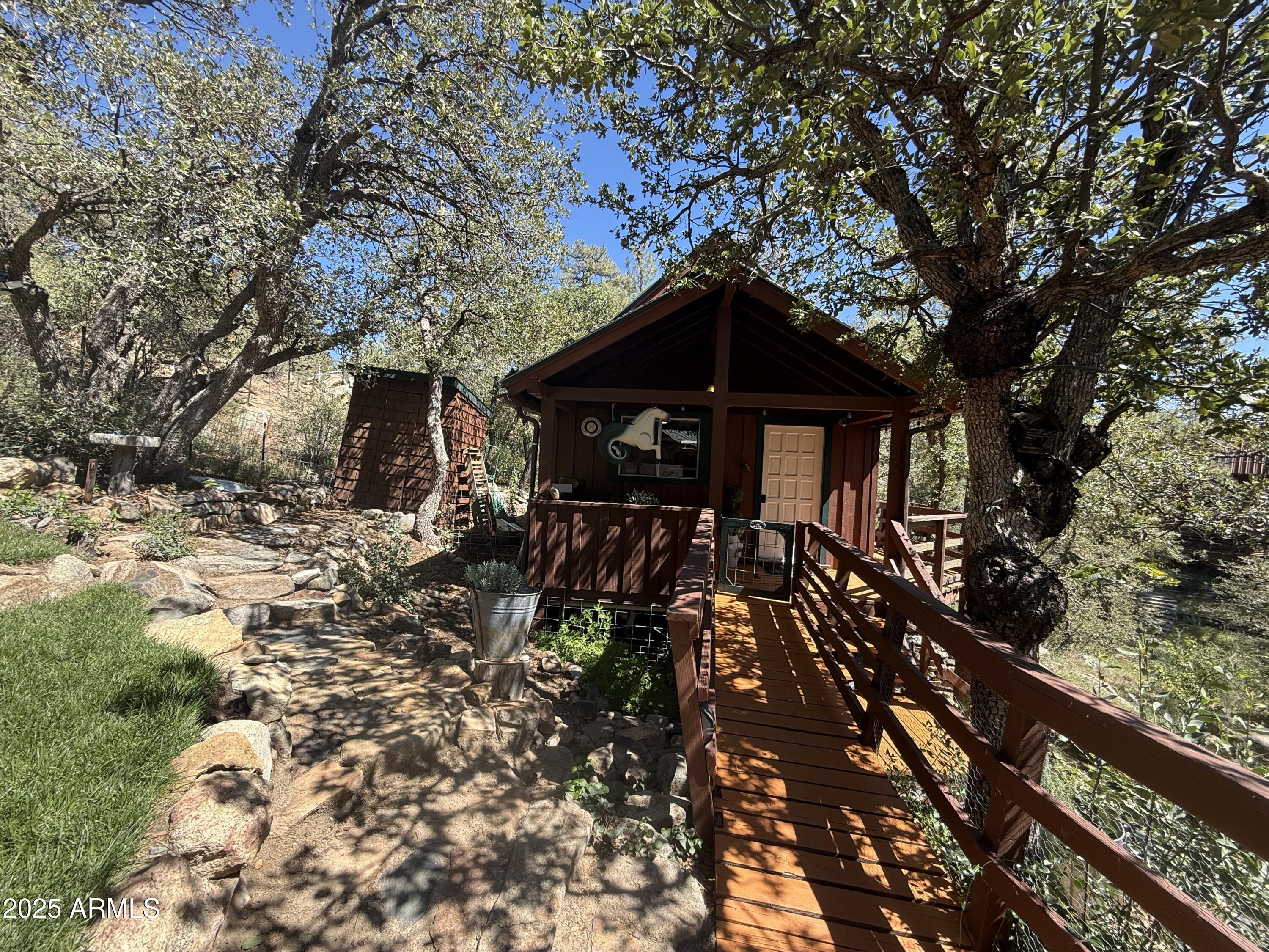 6873 Torpedo Road Crown King, AZ 86343 - Photo 29 of 43 Walkway to laundry room