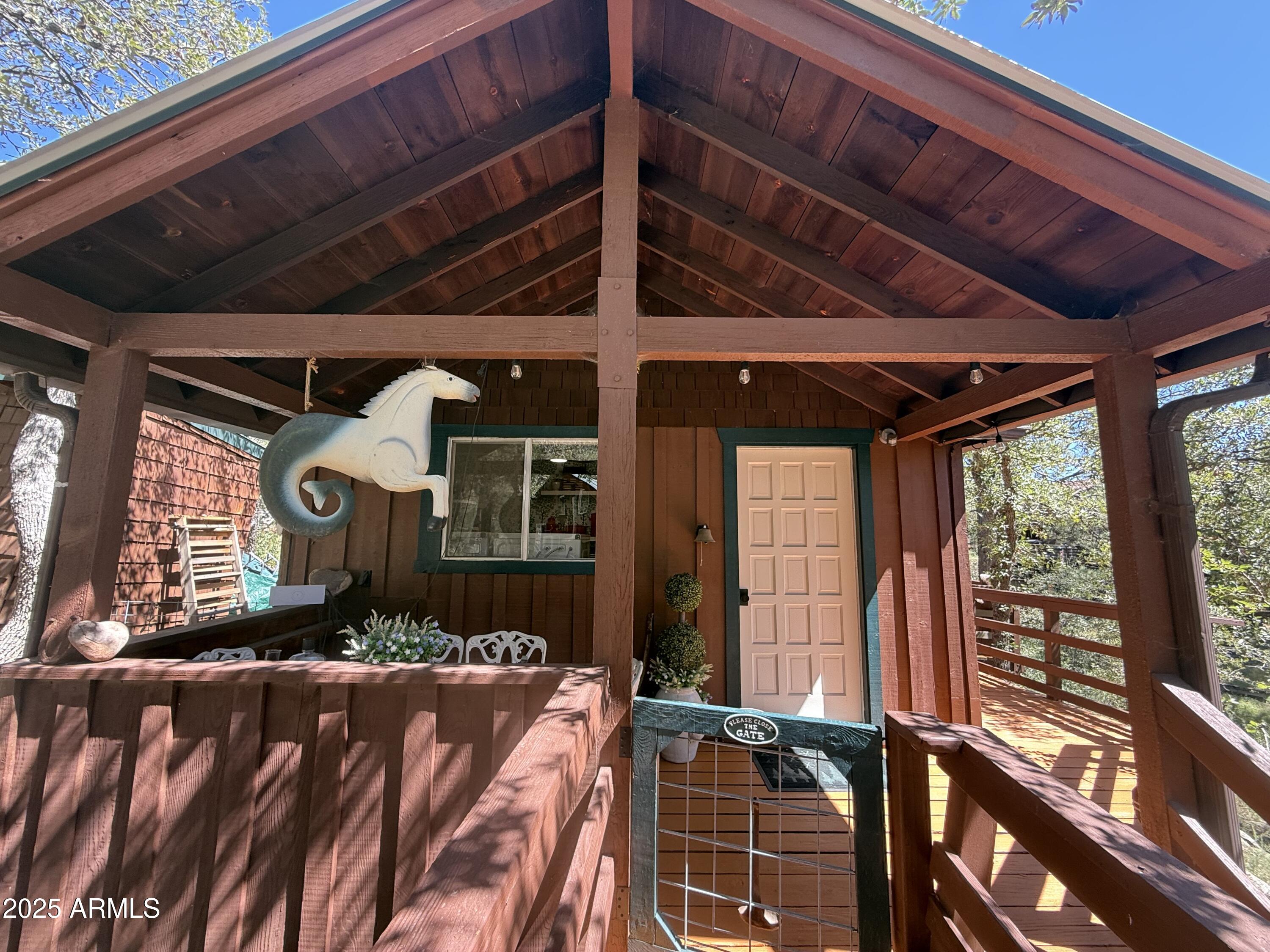 6873 Torpedo Road Crown King, AZ 86343 - Photo 36 of 43 Laundry room exterior