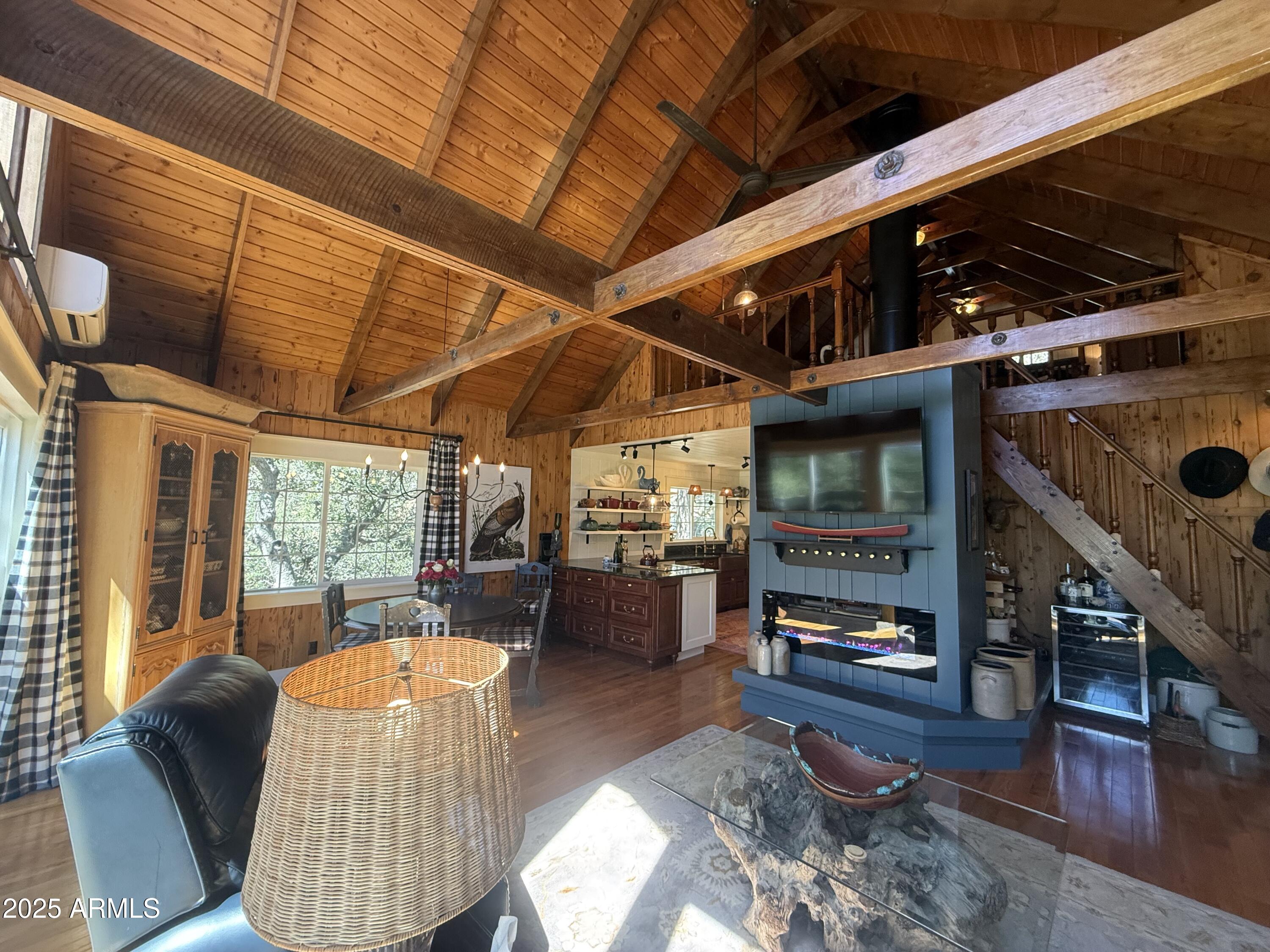 6873 Torpedo Road Crown King, AZ 86343 - Photo 4 of 43 Beautiful wood beams