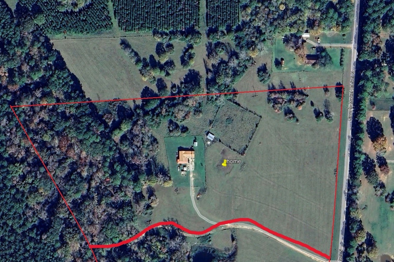 6950 Fm 945 Street North Coldspring, TX 77331 - Photo 2 of 34 Approximate boundary line of 20 acre parcel.