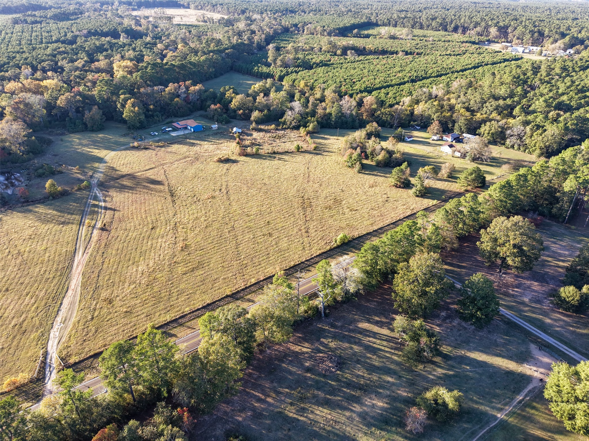 6950 Fm 945 Street North Coldspring, TX 77331 - Photo 3 of 29 a view of outdoor space and swimming pool