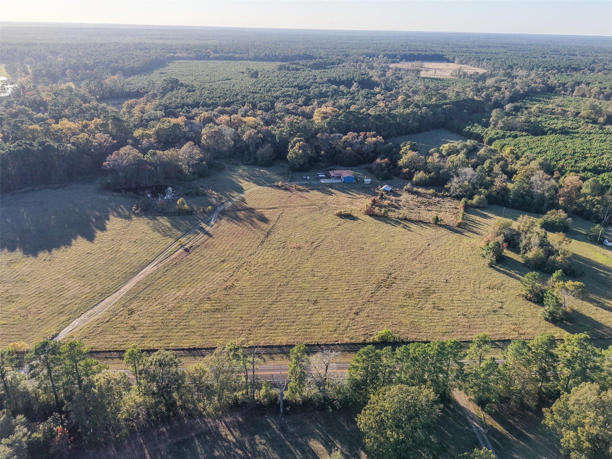 6950 Fm 945 Street North Coldspring, TX 77331 - Photo 4 of 29 an aerial view of ocean